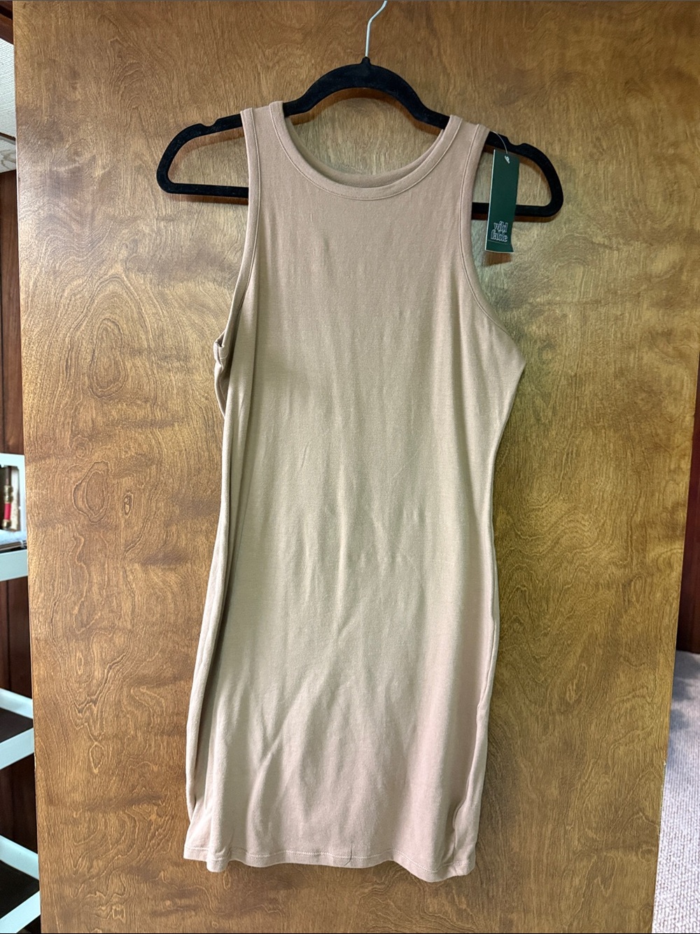 wild fable Neutral Beige Ribbed Tank